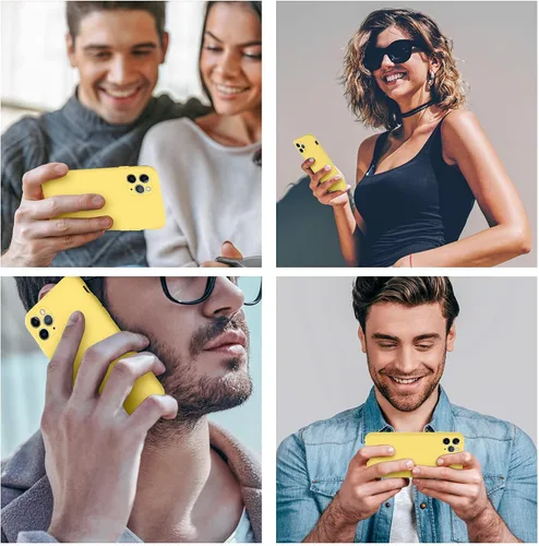 Vista 7 de Cordking - Funda para iPhone 11 Pro Max (silicona, ultra-delgada, resistente a los golpes, forro de micro-fibra suave anti-arañazos)