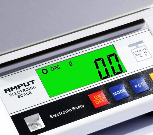 Vista 6 de RESHY Báscula de laboratorio de alta precisión de 22.0 lbs x 0.00 oz, báscula digital de cocina grande, escala de gramos de alimentos, báscula