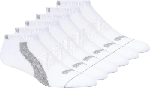 Vista 12 de PUMA Calcetines de corte bajo para mujer (paquete de 6)