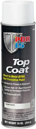 Vista 7 de Pintura en aerosol, color gris 16 POR-15 46618 de Top Coat