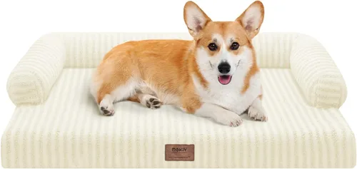 Vista 99 de Cama pequeña para perros y sofá para gatos, camas ortopédicas impermeables para perros pequeños, cama para gatos, sofá para mascotas cómodo