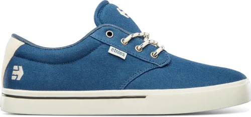 Vista 10 de Etnies Jameson 2 Eco Sustainable Skate Style, Reinforced Cupsole, Cushioned Feel, Everyday Sneakers, Vegan Negro/Azul