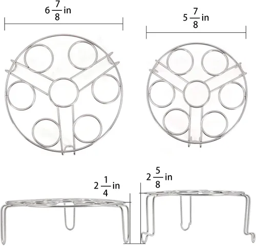 Vista 3 de TOMOTE Salvamanteles de vapor para accesorios de olla instantánea de 5 cuartos de galón, 6 cuartos de galón, 8 cuartos de galón, 2