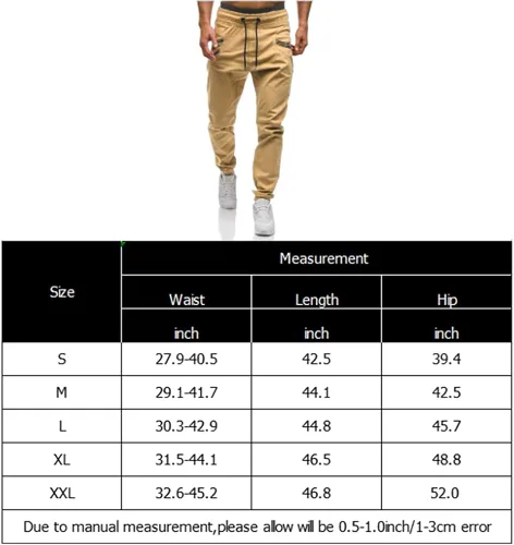 Vista 4 de Manwan walk Pantalones deportivos de moda para hombre, pantalones ajustados y cónicos de algodón