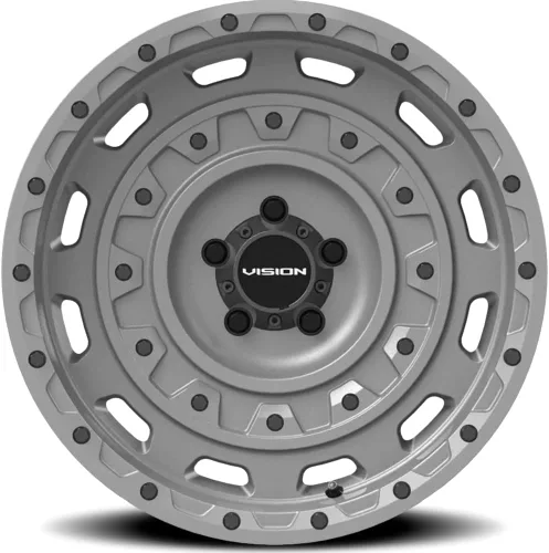 Vista 3 de Vision 403 Tactical Thrashed Gun Metal 20X9.5 5x5 5x127 ET-18 Rueda/Llanta