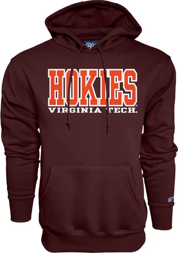 Vista 9 de Blue 84 NCAA - Sudadera con capucha para hombre con apliques de sarga de nivel superior