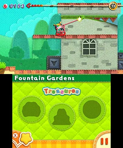 Vista 3 de Kirby's Extra Epic Yarn - Nintendo 3DS