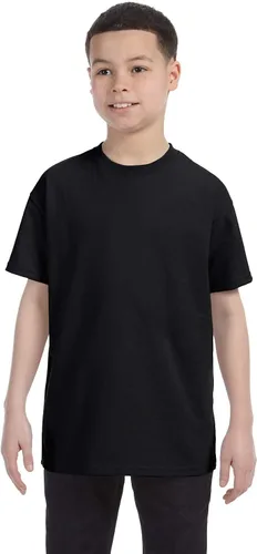 Vista 2 de Hanes Auténtica camiseta de algodón sin etiqueta para niños