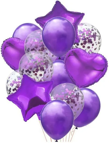 Vista 15 de 10 globos de papel de aluminio con forma de corazón de oro rosa, globos de helio, decoraciones de fiesta de cumpleaños, globos de boda para niños