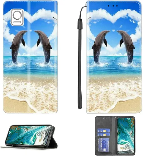 Vista 122 de Aroepurt Funda para UMIDIGI G1 Plus compatible con UMIDIGI G1 Plus Funda para teléfono Funda de piel sintética con función atril magnética CPT15