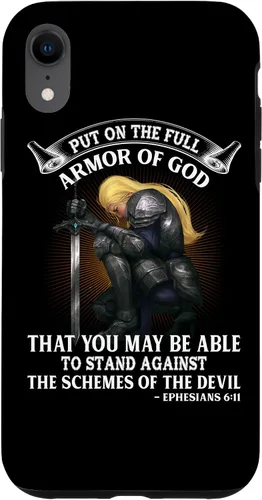 Vista 25 de Laying Down The Full Armor of God Case for iPhone 17