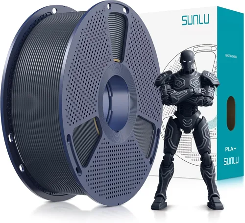 Vista 32 de SUNLU - Filamento PLA Plus para impresora 3D, 1.75 mm, bobina de 1 kg (2.2 lb), enrollado de forma ordenada, precisión dimensional ±0.02 mm