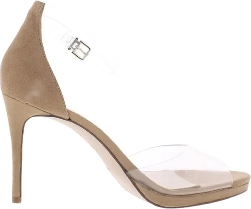Vista 2 de Jessica Simpson Women's Daisile Faux Leather Ankle Strap Stiletto Heeled Sandal