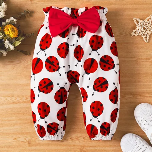 Vista 4 de PATPAT Baby Girl Clothes Long Sleeve Outfits Set Baby Girl Trousers Set