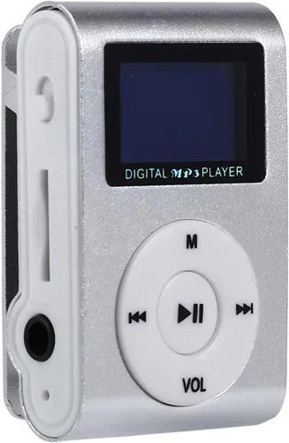 Vista 3 de Mini USB Clip MP3 Reproductor de Pantalla Video Soporte 32GB Tarjeta Micro-SD TF