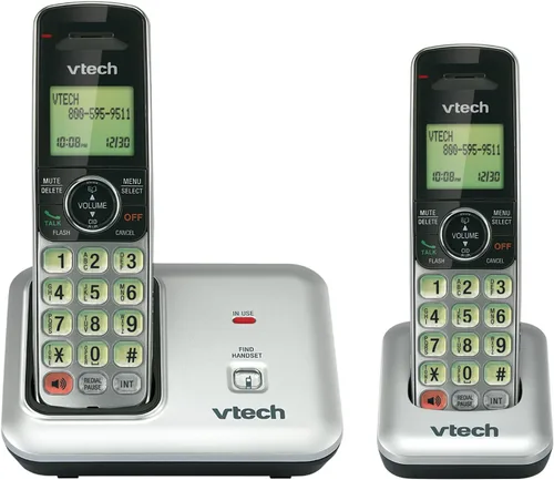 Vista 4 de VTech CS6409-17 - Auricular inalámbrico accesorio, color blanco Requiere un sistema de teléfono inalámbrico VTech CS6419 o CS6429 Series