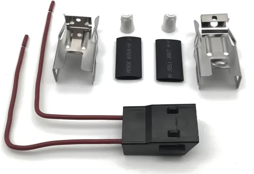 Vista 3 de Kit de 2 receptáculos para quemador eléctrico ERR117 para Whirlpool Kenmore Cocina Estufa Elemento Enchufe Bloque de receptáculo Bloque