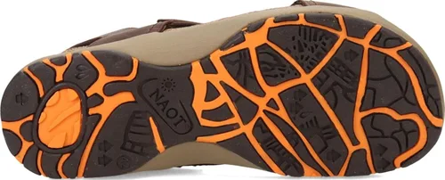 Vista 6 de NAOT Footwear - Sandalia eléctrica para hombre, cuero de bisonte.