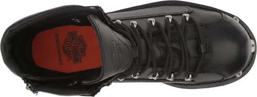 Vista 5 de Harley-Davidson de los hombres Electron Negro 600-inchBotas de motociclismo d96017