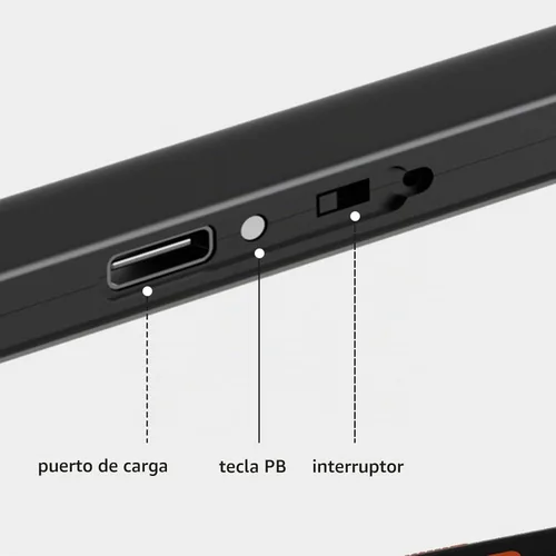 Vista 4 de Tangxi Ratón ergonómico de bolsillo con 2.4G inalámbrico y Bluetooth, DPI 800/1200/1600 ajustable, giro de página para PC, portátil, computadora