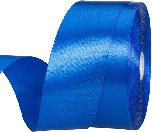 Vista 47 de YASEO - Cinta de satén sólido verde manzana de 1 pulgada para envolver regalos, 50 yardas Soft, Satiny, Colorfast, Polyester Fabric, Ease of Use