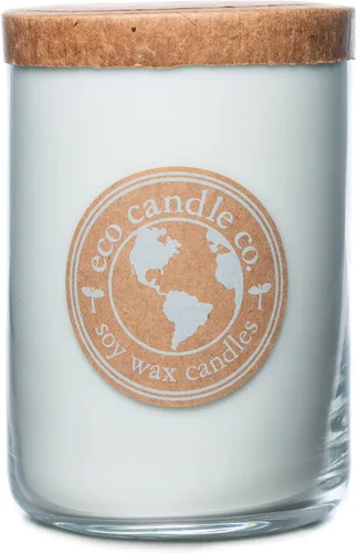 Vista 10 de Eco Candle Co. Vela Reciclada, Gardenia y Guayaba, 6 oz. – Aromas de Gardenia, Jazmín, Guayaba y Verdes Tropicales – 100% Cera de Soja, Sin Plomo