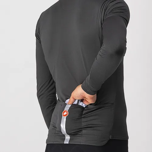 Vista 4 de Castelli Chaqueta elástica de ciclismo Squadra para ciclismo de carretera y grava ciclismo I