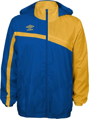 Vista 6 de Umbro Chaqueta impermeable tejida para niños (8-18), opciones de color Negro