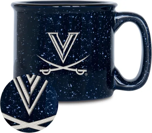 Vista 44 de Rico Industries NCAA Speckle 12oz Laser Engraved Campfire Mug