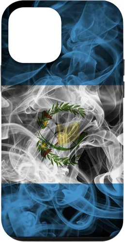 Vista 16 de Smoke Guatemala Flag - Funda para iPhone 17 con diseño de nube de orgullo ahumado