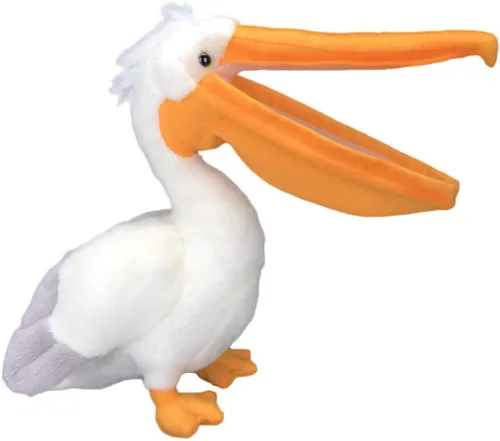 Vista 7 de Juguetes de peluche para pájaros, animal de peluche suave para niños y decoración del hogar, bonita muñeca de peluche con pico naranja de 30 pulgadas