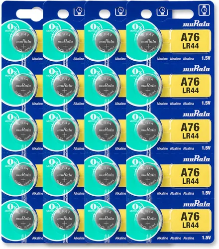 Vista 9 de Murata Batería LR44 AG13 357A 1.55V Pila de Botón Alcalina (5 Baterías)