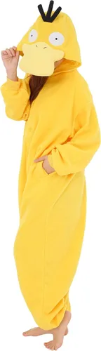 Vista 4 de SAZAC Psyduck Pokemon Kigurumi - Mono mono disfraz de Halloween