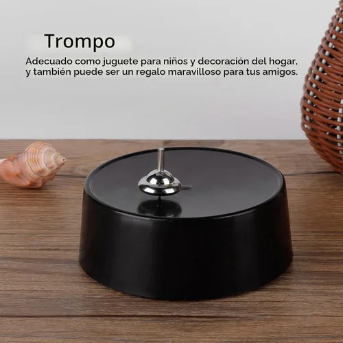 Vista 7 de Base magnética perpetua giratoria superior - Giroscopio electrónico durante horas, decoración de movimiento