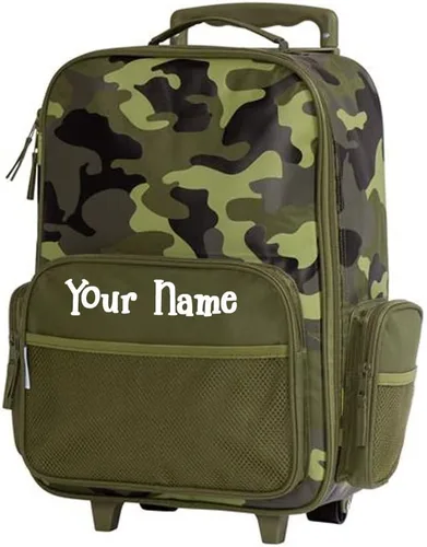 Vista 3 de Equipaje - Maleta con ruedas - Bolsas de viaje para niños - Equipaje de mano para niños para vacaciones fiestas de pijamas, camping, viajes