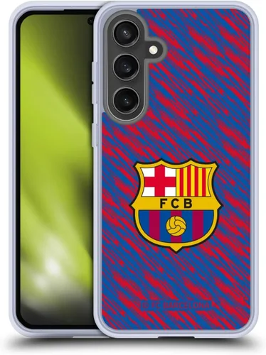 Vista 55 de Head Case Designs Funda de gel con licencia oficial del FC Barcelona Barca Crest Patterns [protección de grado militar] compatible con Google Pixel 3