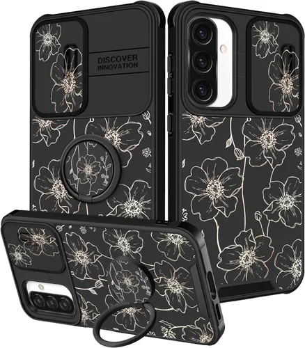 Vista 170 de Funermei para Samsung Galaxy Z Flip 4 Funda - Funda de Teléfono Bonita para Mujeres y Niñas con Mariposas Bonita Estética Femenina Diseño