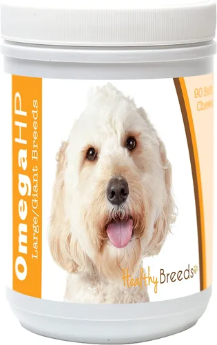 Vista 207 de Healthy Breeds Affenpinscher Omega HP - Masticables suaves para piel y pelaje, 60