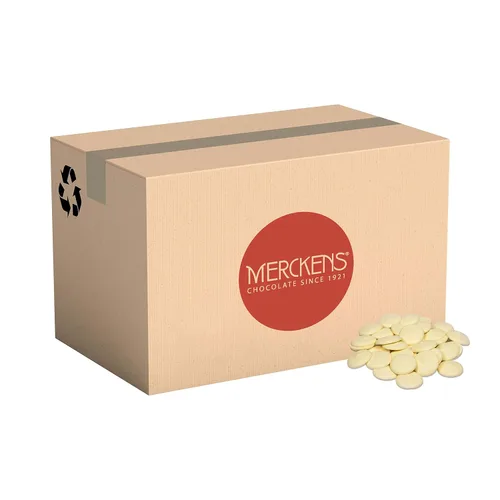 Vista 6 de Merckens - Bolsa de obleas de chocolate para derretir a granel, perfecta para sumergir, postres, hornear y más (45 libras) (oscuro)