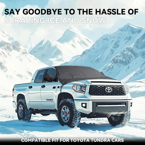 Vista 3 de Cubierta de nieve para parabrisas para Toyota Sequoia 2023-2025 2026/Toyota Tundra 2022-2025 2026 Limited SR5 Platinum TRD Pro Pickup Cubierta