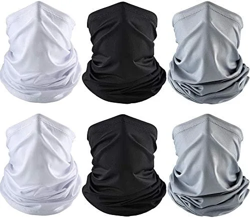 Vista 8 de Máscara facial de verano para hombres, máscara de protección UV, protector solar, transpirable, polaina para el cuello, bufanda, pesca, ciclismo