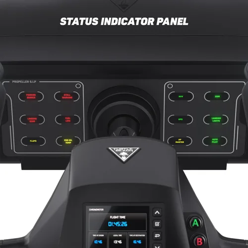Vista 10 de Turtle Beach VelocityOne Flight Universal Control System - Xbox Series X & Xbox Series S, Xbox One & Windows 10 & 11 PCs with Yoke Handle, Throttle