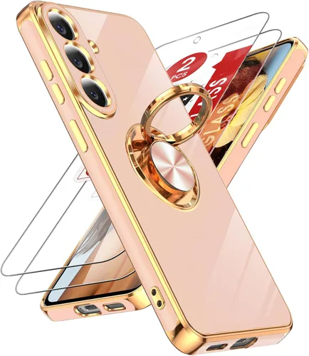 Vista 28 de LeYi Funda para iPhone XR: con Protector de Pantalla de Vidrio Templado [Paquete de 2] Soporte de Anillo Giratorio de 360°, Soporte Magnético