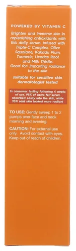 Vista 3 de Avalon Organics Suero Radiance con Vitamina C, 1 Oz