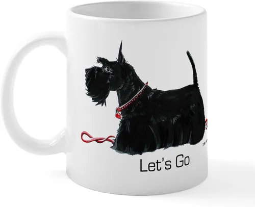Vista 20 de CafePress Cloud Angel & Scotty Taza de café de cerámica (11 oz)