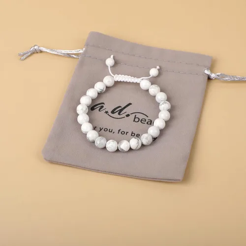 Vista 44 de AD Beads Pulseras de piedras preciosas unisex de 0.315 pulgadas (0.315 in), macramé curativo ajustable de 7 a 9 pulgadas Usa esta pulsera
