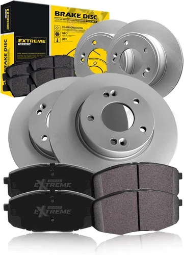 Vista 12 de TOVASTY Kit de freno trasero E-Coated para Honda Civic 2006-2015