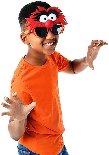 Vista 3 de Disfraz Gafas de sol Muppets Animales Sun-Staches Fiesta Favores UV400