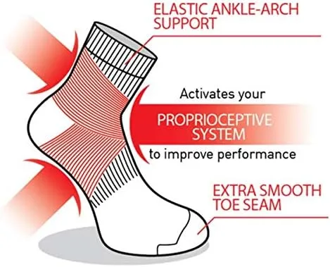 Vista 5 de Vitalsox Quarter Compression Socks