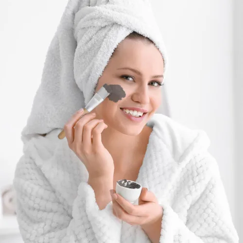 Vista 4 de Alaska - Máscara de arcilla mineral glacial en polvo para rostro y cuerpo Desintoxica, exfolia y rejuvenece la piel 100% puro limo glacial – sin